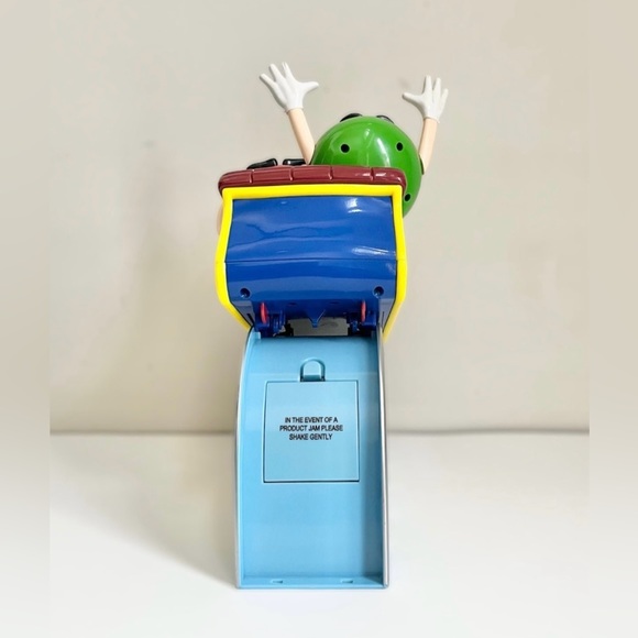 Mars M&M’s Wild Thing Roller Coaster Red Green Candy Dispenser - Picture 6 of 12